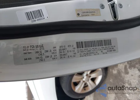 2016 Jeep Compass Sport из США, поврежденный, VIN 1C4NJDBB1GD637619